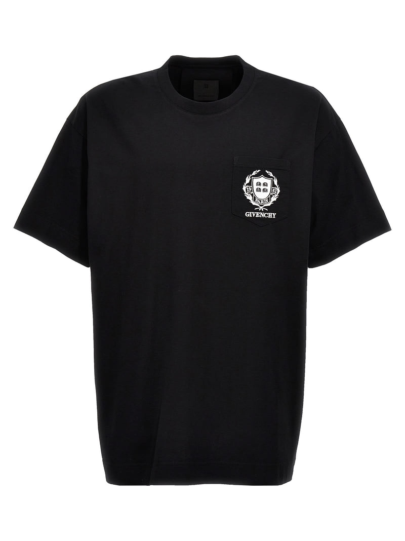 Givenchy Logo Embroidery T-shirt - Men