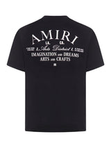 AMIRI Logo Printed Jersey Art District T-shirt - Men