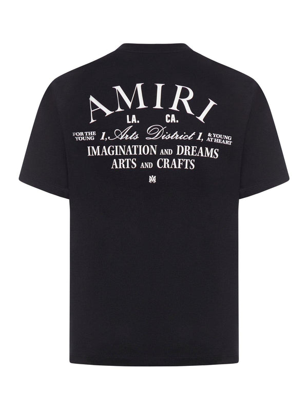 AMIRI Logo Printed Jersey Art District T-shirt - Men