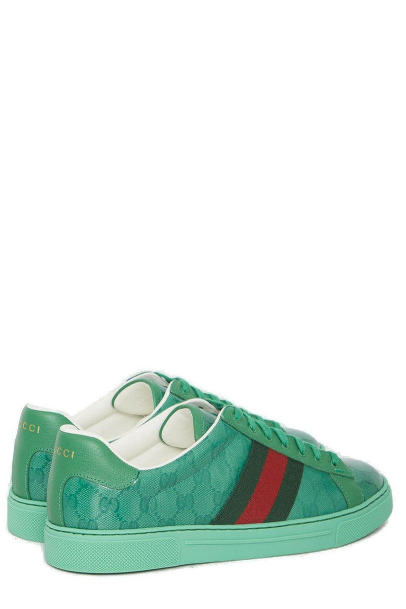 Gucci Ace Gg Embellished Sneakers - Men