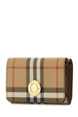 Burberry Vintage Check-printed Press-stud Folded Wallet - Women