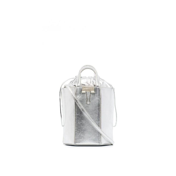 Off-White Leather Handbag - Women - Piano Luigi