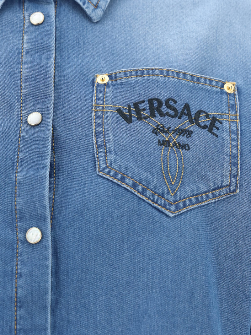 Versace Denim Shirt - Women