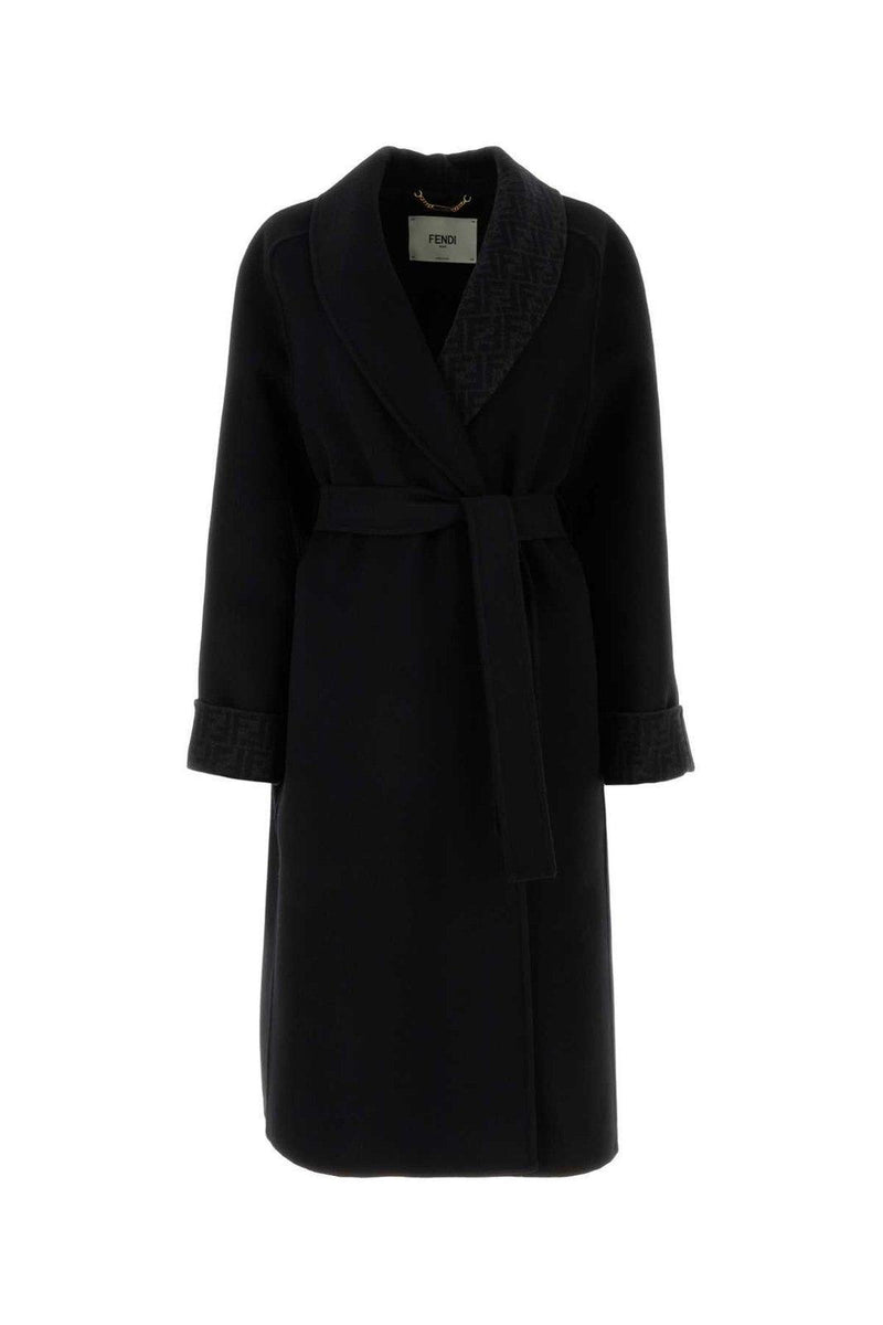 Fendi Robe-style Midi Coat - Women - Piano Luigi