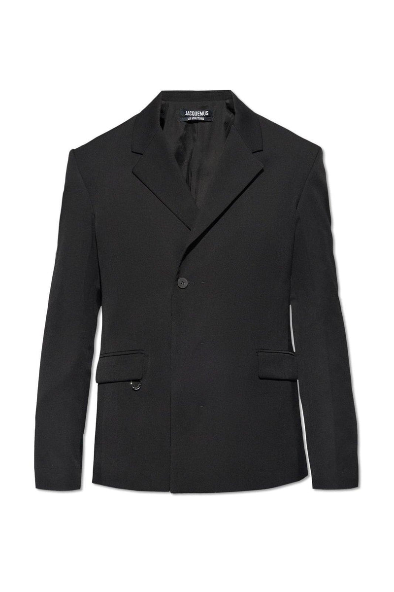 Jacquemus Single Breasted Sleeved Blazer - Men - Piano Luigi