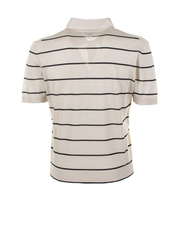 Prada Striped Polo Shirt - Men