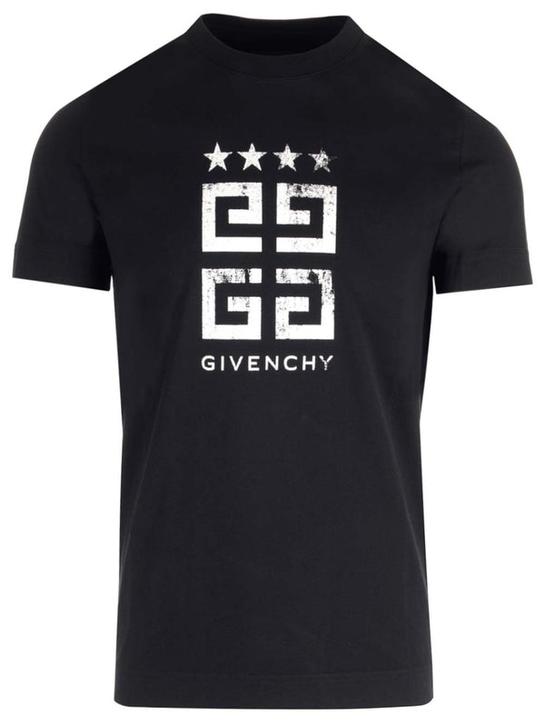 Givenchy Black 4g Stars T-shirt - Men