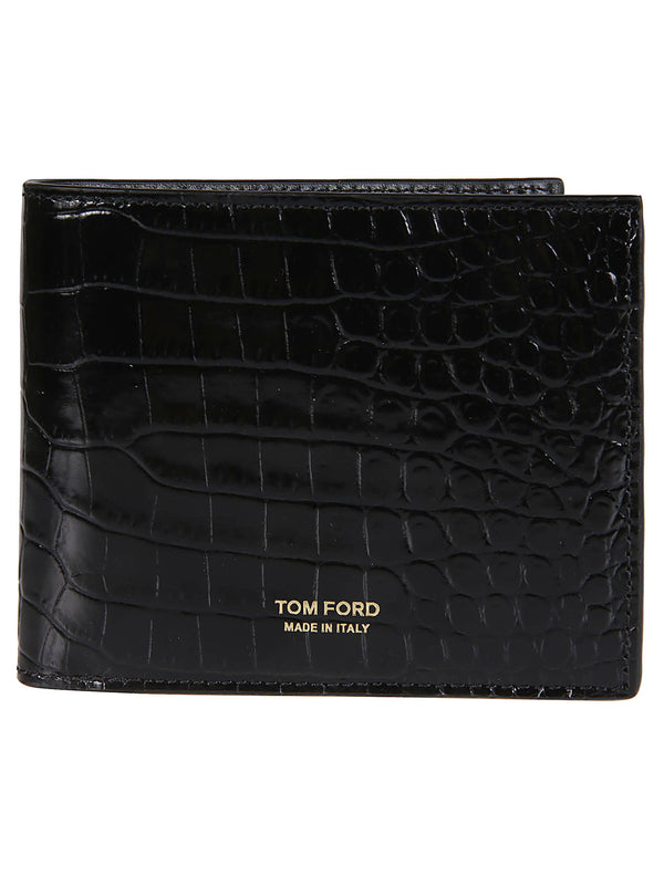 Tom Ford Printed Alligator Bifold Wallet - Men