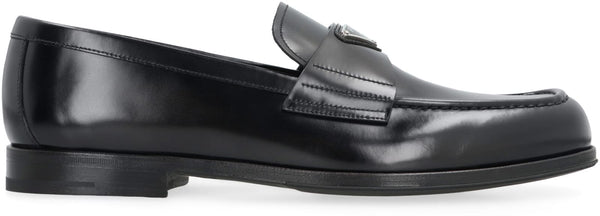 Prada Brushed Leather Loafers - Men