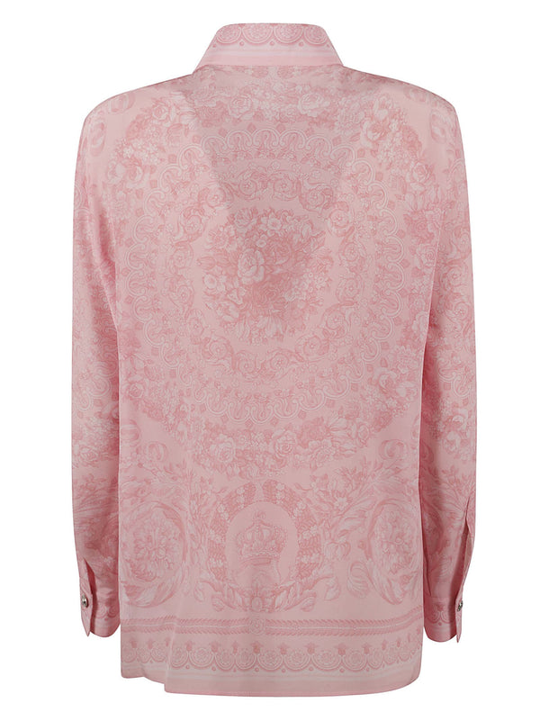 Versace Formal Baroque Print Shirt - Women