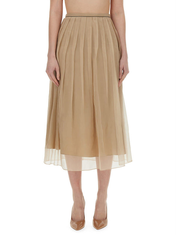 Brunello Cucinelli Silk Skirt - Women