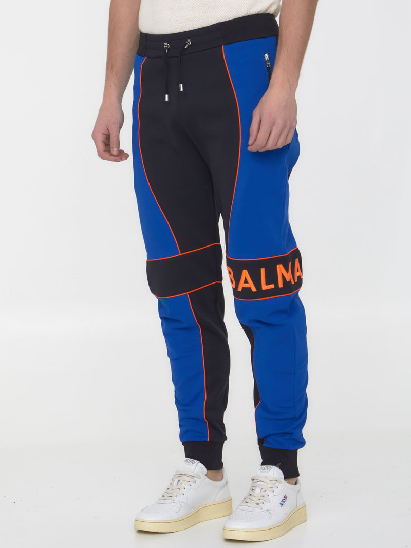 Balmain Track Pants With Logo - Men