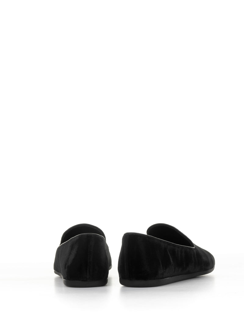 Prada Velvet Slip-on With Logo - Men