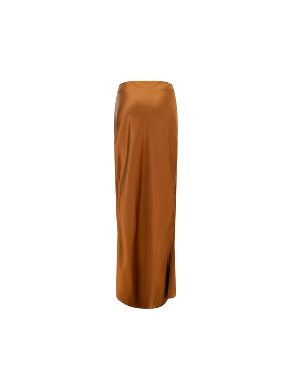 Saint Laurent Silk Skirt - Women