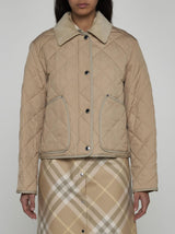 Burberry Lanford Quilted Fabric Jacket - Women