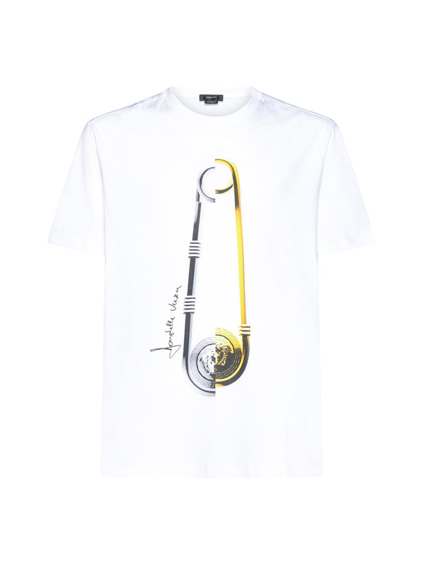 Versace Cotton Jersey Printed T-shirt - Men