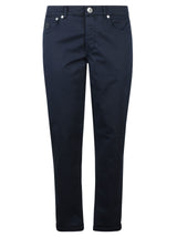 Brunello Cucinelli Straight-leg Logo Patch Chinos - Men