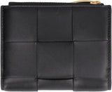 Bottega Veneta Cassette Intrecciato Bi-fold Wallet - Women