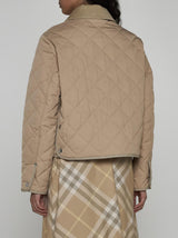 Burberry Lanford Quilted Fabric Jacket - Women