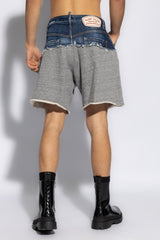 Dsquared2 Shorts In Contrasting Fabrics - Men