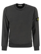 Stone Island Crewneck Logo Patch Sweatshirt - Men