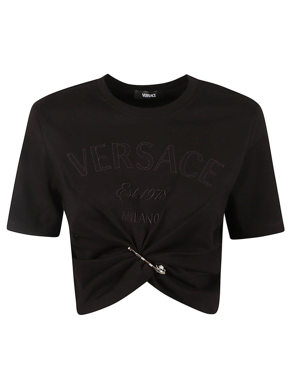 Versace Wrap Logo T-shirt - Women