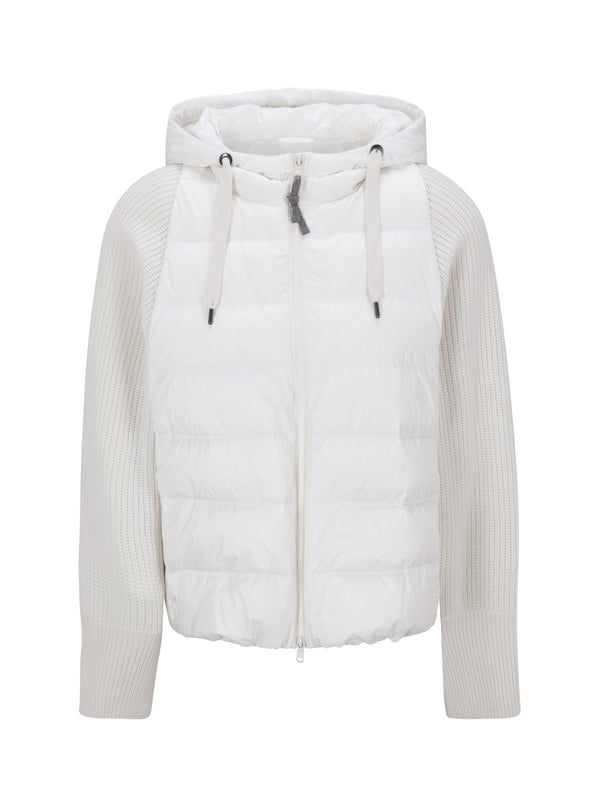 Brunello Cucinelli Down Jacket With Hood - Women