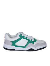 Dsquared2 Spiker White/grey/green Sneakers - Men