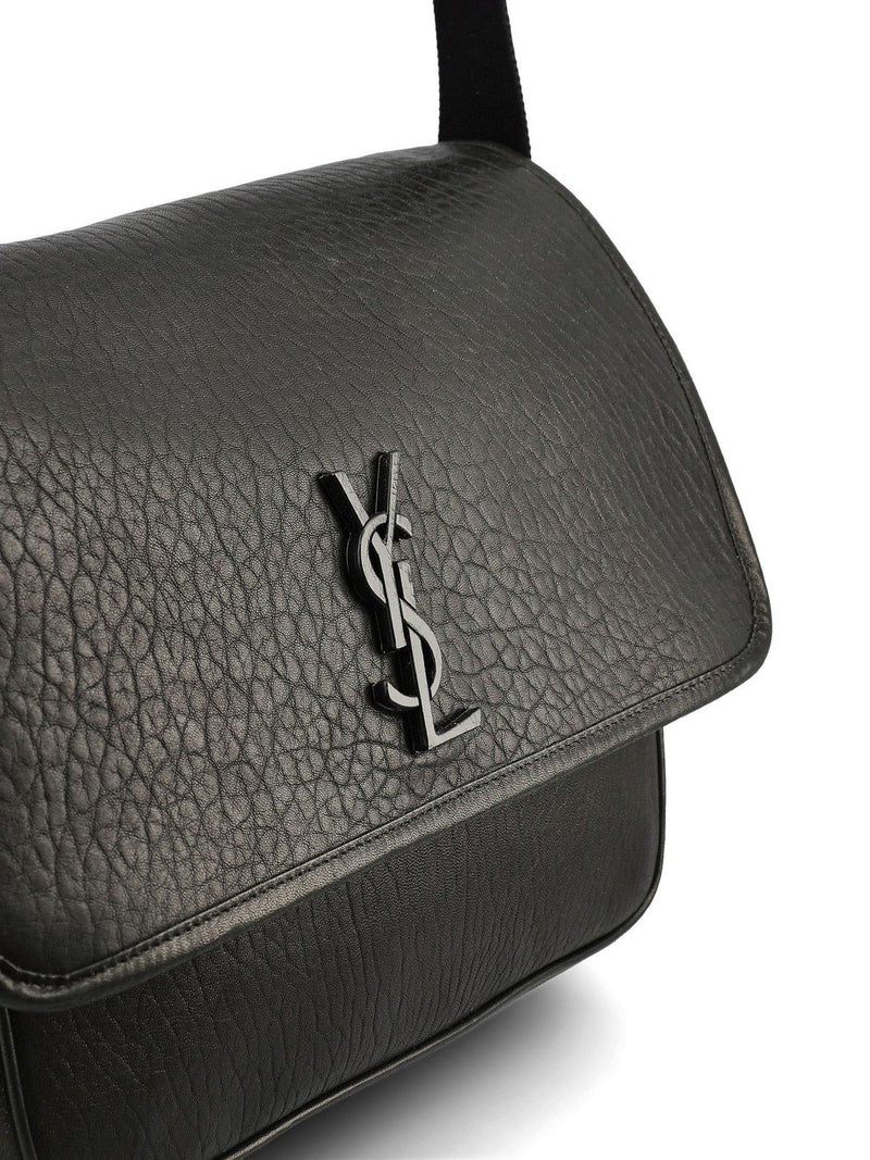 Saint Laurent Niki Logo Plaque Messenger Bag - Men