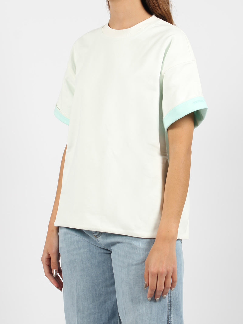 Bottega Veneta Relaxed Fit Double Layer Cotton T-shirt - Women