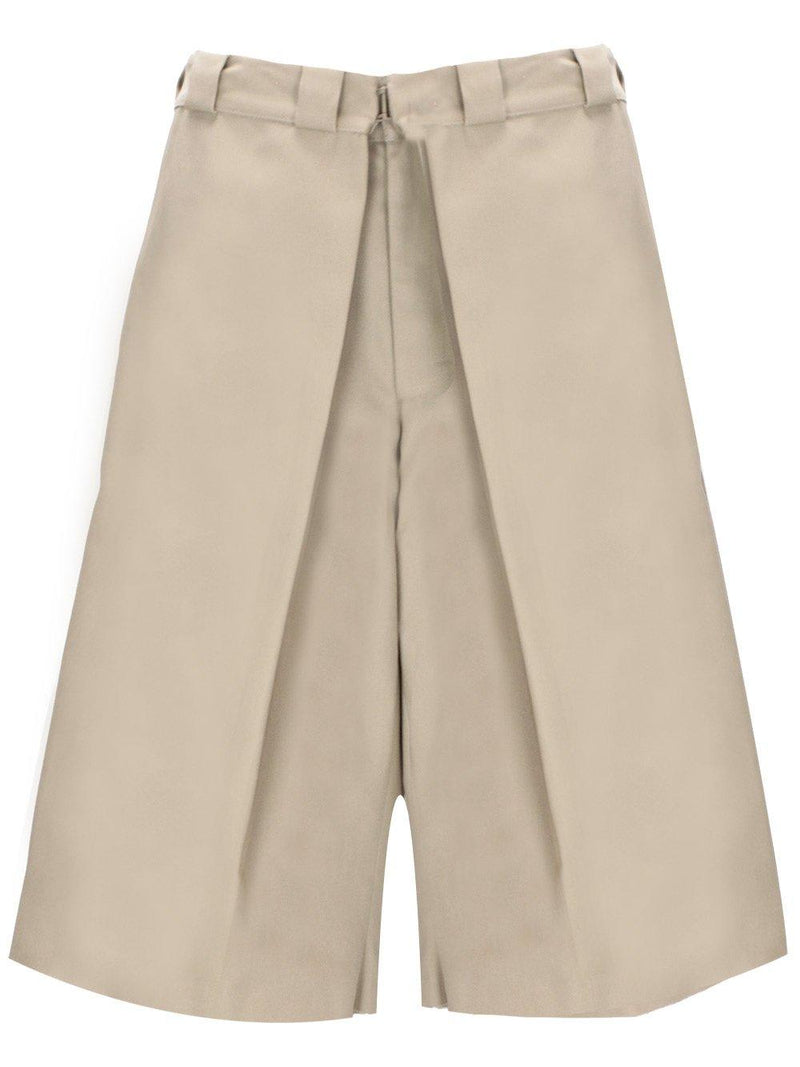 Givenchy Raw Bottom Chino Bermuda Shorts - Men