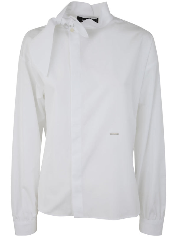 Dsquared2 Knotted Collar Shirt - Women
