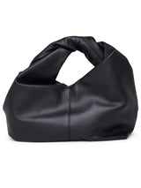 J.W. Anderson Black Leather Hobo Twister Bag - Women - Piano Luigi