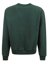 Burberry Logo Embroidered Ribbed Sweatshirt - Men