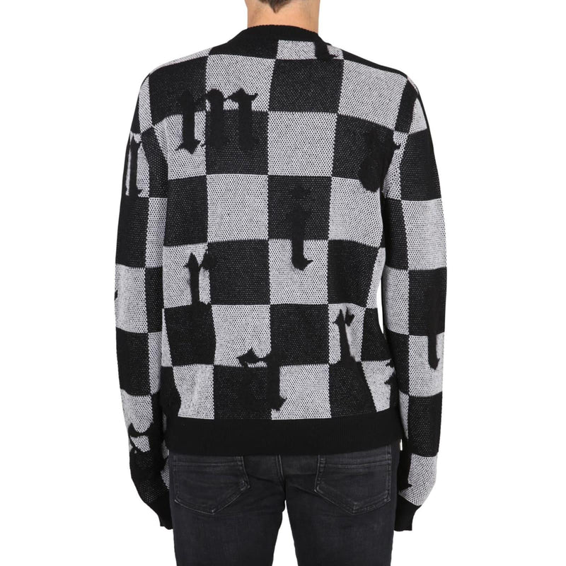 AMIRI Argyle Check Cardigan - Men - Piano Luigi