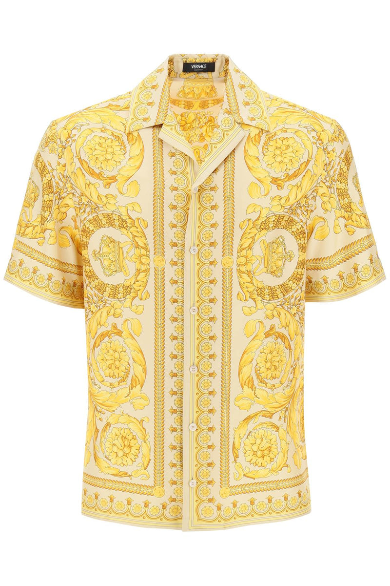 Versace Barocco Bowling Shirt - Men