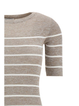 Brunello Cucinelli Lurex Striped Sweater - Women