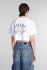 AMIRI T-shirt In White Cotton - Women