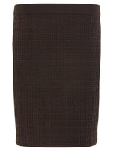 Givenchy 4g Motif Knitted Skirt - Women - Piano Luigi