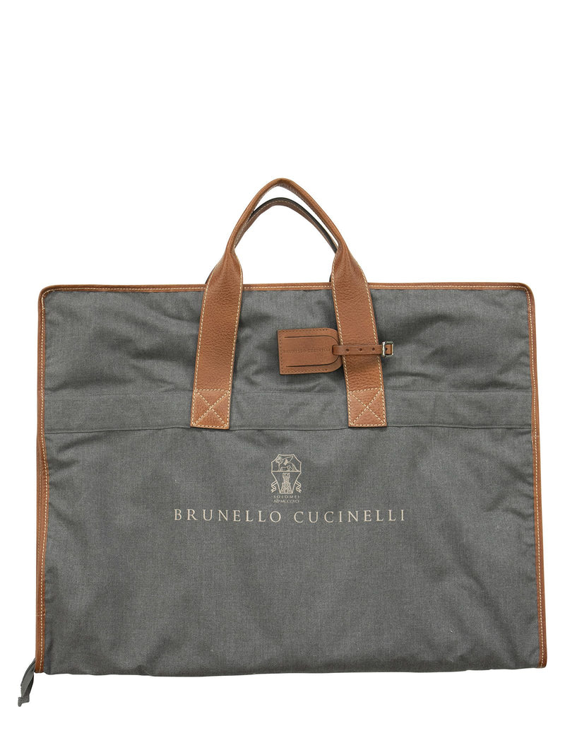 Brunello Cucinelli Cotton And Leather Covers - Men