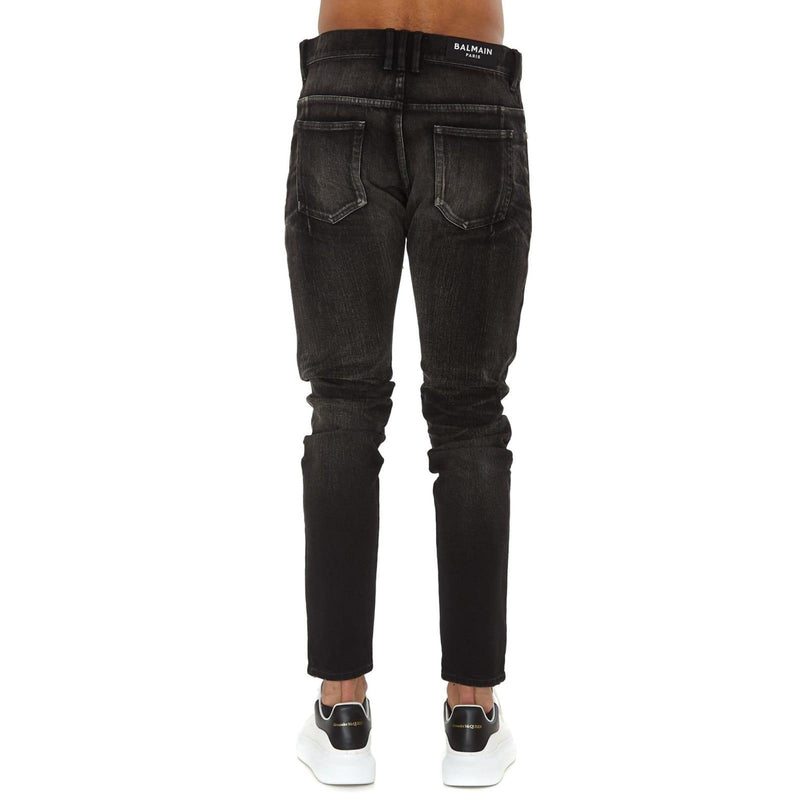 Balmain Cotton Denim Jeans - Men - Piano Luigi