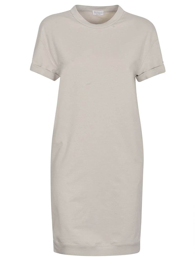 Brunello Cucinelli Plain T-shirt Dress - Women