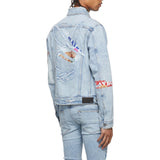 AMIRI Playboy Magazine Trucker Denim Jacket - Men