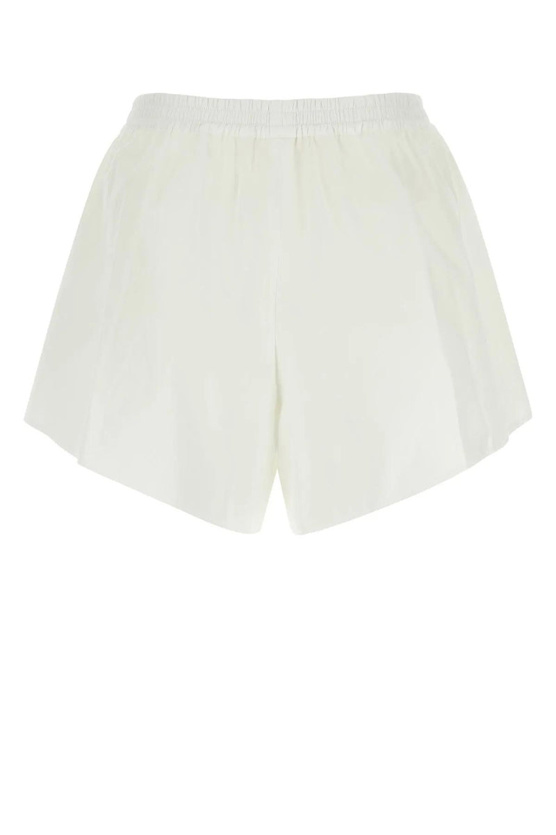 Givenchy White Cotton Shorts - Women - Piano Luigi