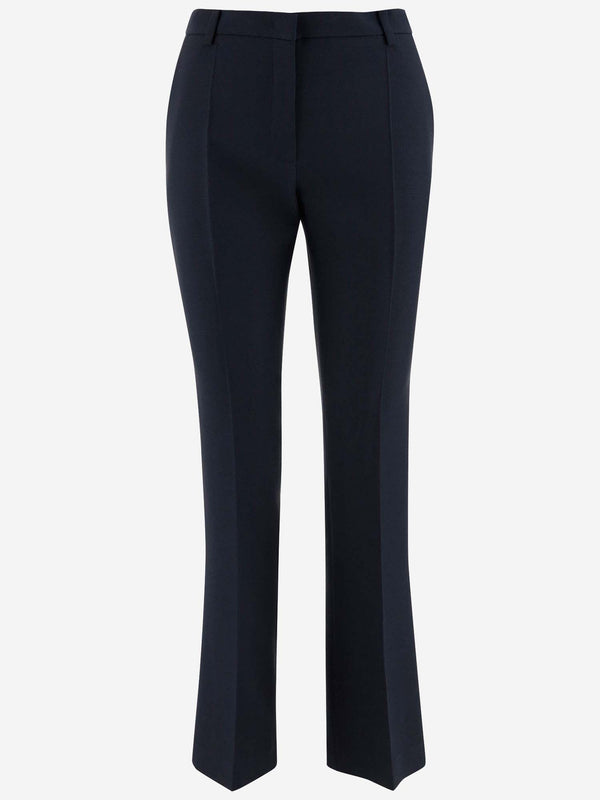 Valentino Crepe Couture Tailored Pants - Women