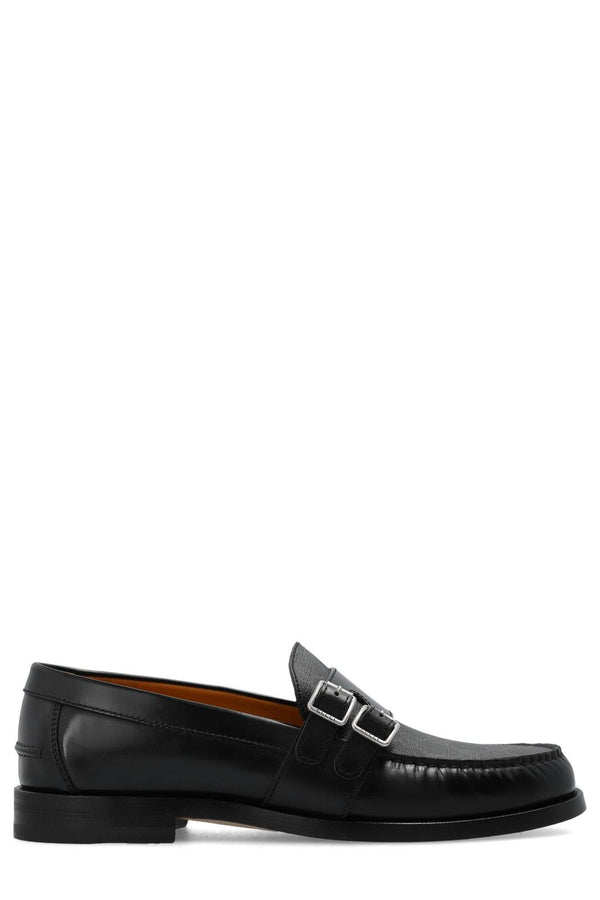 Gucci Buckle Detailed Loafers - Men