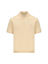 Saint Laurent Cassandre Short-sleeved Polo Shirt - Men