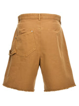 J.W. Anderson twisted Workwear Bermuda Shorts - Men