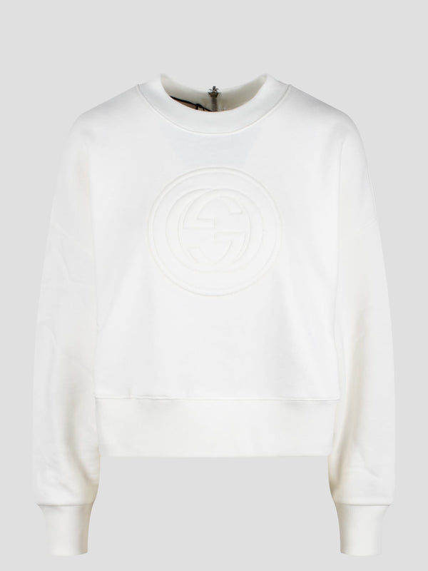 Gucci Interlocking G Jersey Sweatshirt - Women