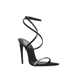 Saint Laurent Satin Sandals - Women